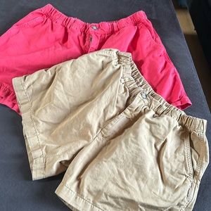 2 pair of men’s Chubbies shorts